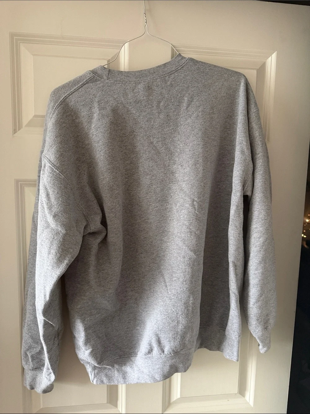 Gildan heavy blend Gray Crewneck w/ Breckenridge graphic